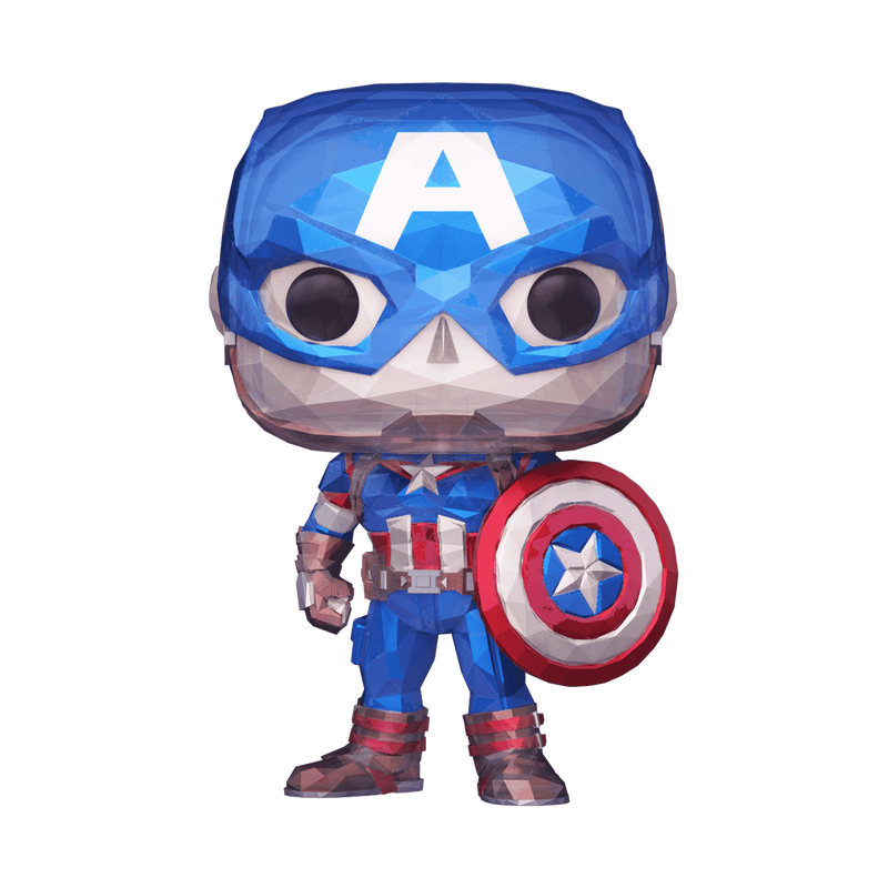 POP! CAPTAIN AMERICA (FACET) EXCLUSIVO