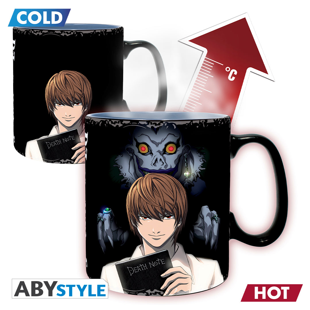 Death Note - Taza mágica Kira & L