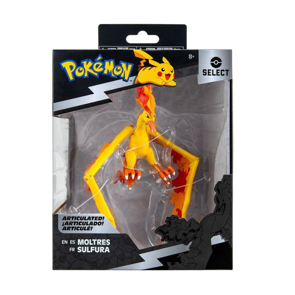 Pokemon Select Articulado Moltres 6"