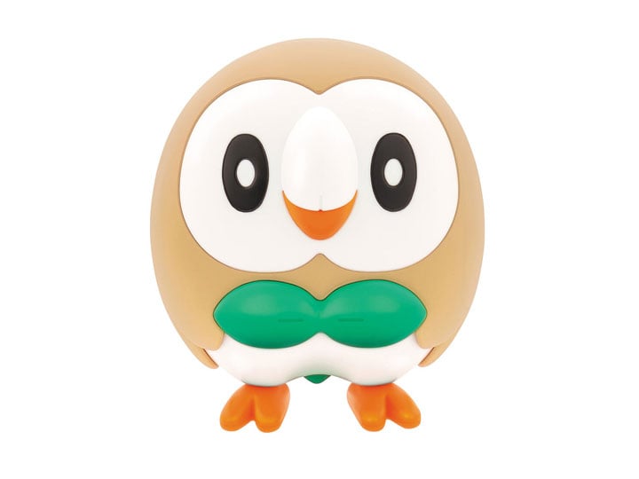 Pokemon Rowlet 10 Quick Model Kit