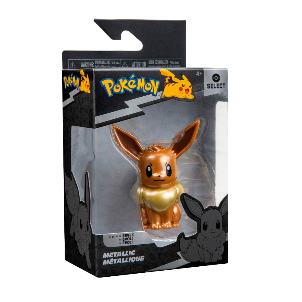 Pokemon Select Eevee Metálic 4"