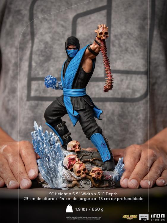 Mortal Kombat Klassic Sub-Zero 1/10 Art Scale Limited Edition Statue