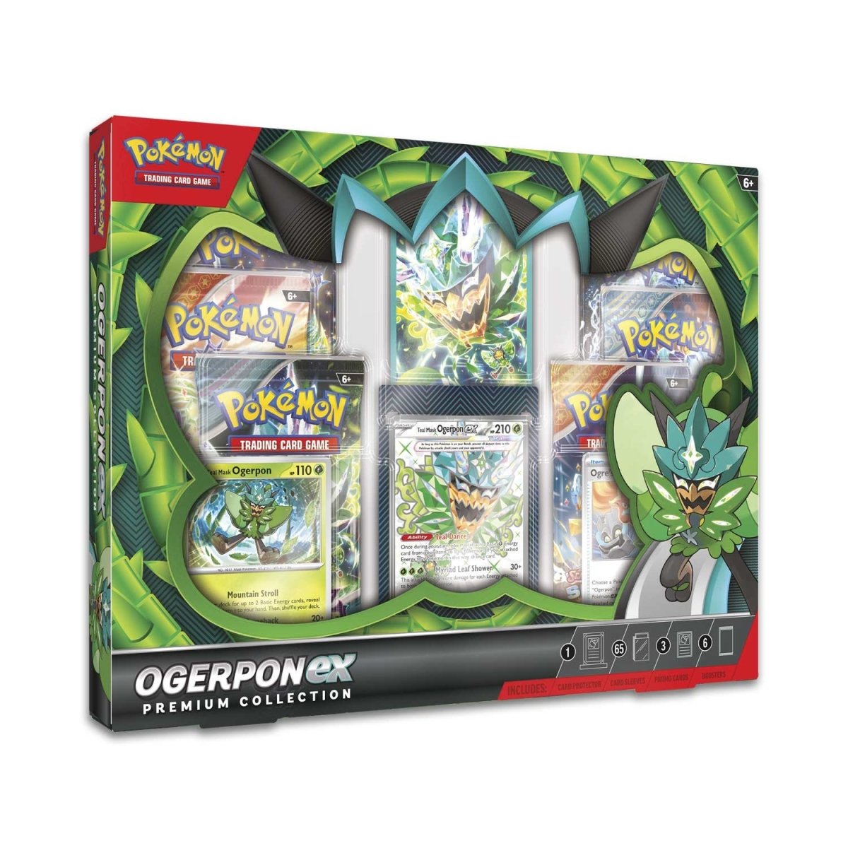 Pokemon TCG Ogerpon ex Premium Collection Español