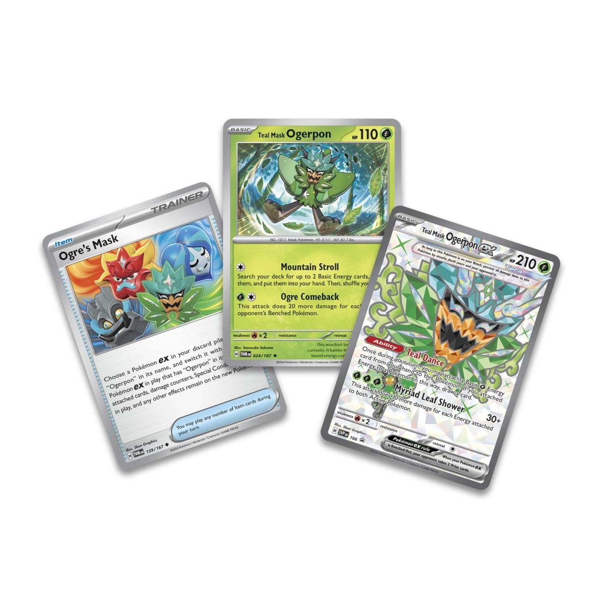 Pokemon TCG Ogerpon ex Premium Collection Español