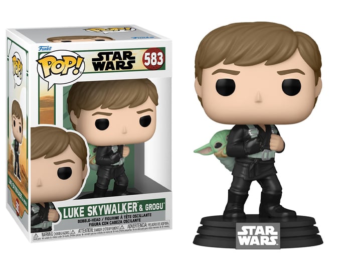 Pop! Star Wars: The Book of Boba Fett - Luke Skywalker & Grogu (Training Ver.)