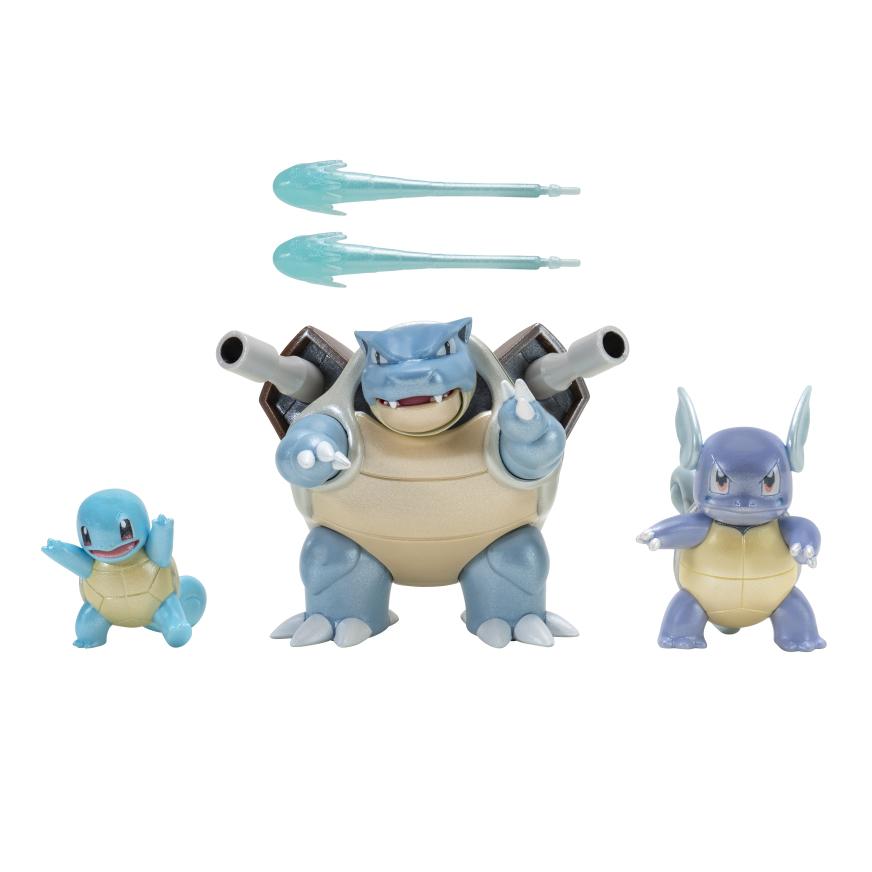 Pokemon Select Evolution Multi-Pack Squirtle, Wartortle, Blastoise