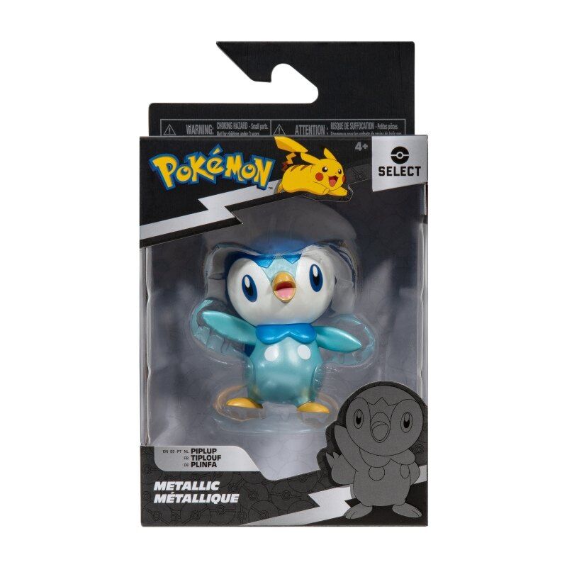 Pokemon Select Piplup Metálic 4"