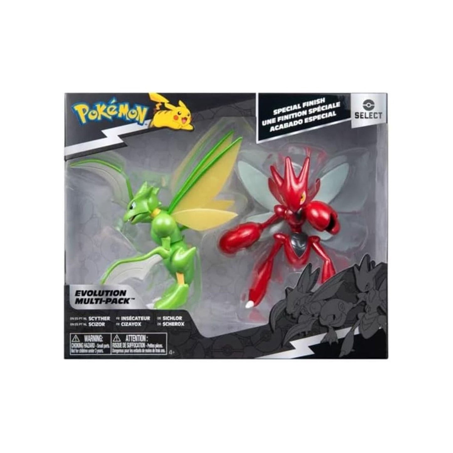 Pokemon Select Evolution Multipack Scyther Y Scizor