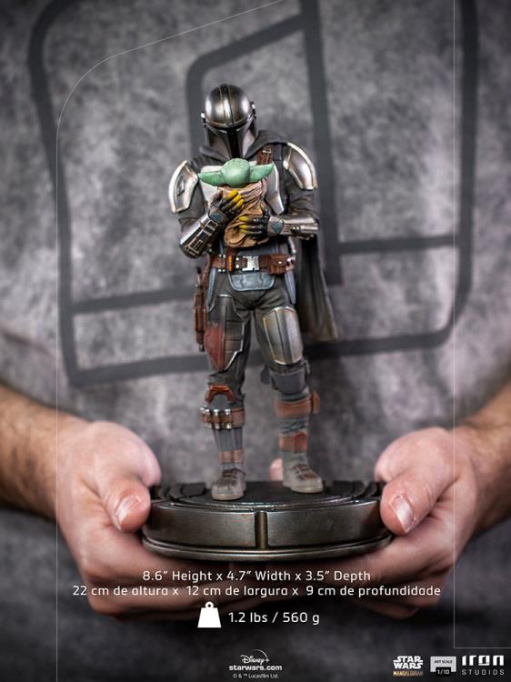 Star Wars The Mandalorian and Grogu 1/10 Deluxe Art Scale Limited Edition Statue